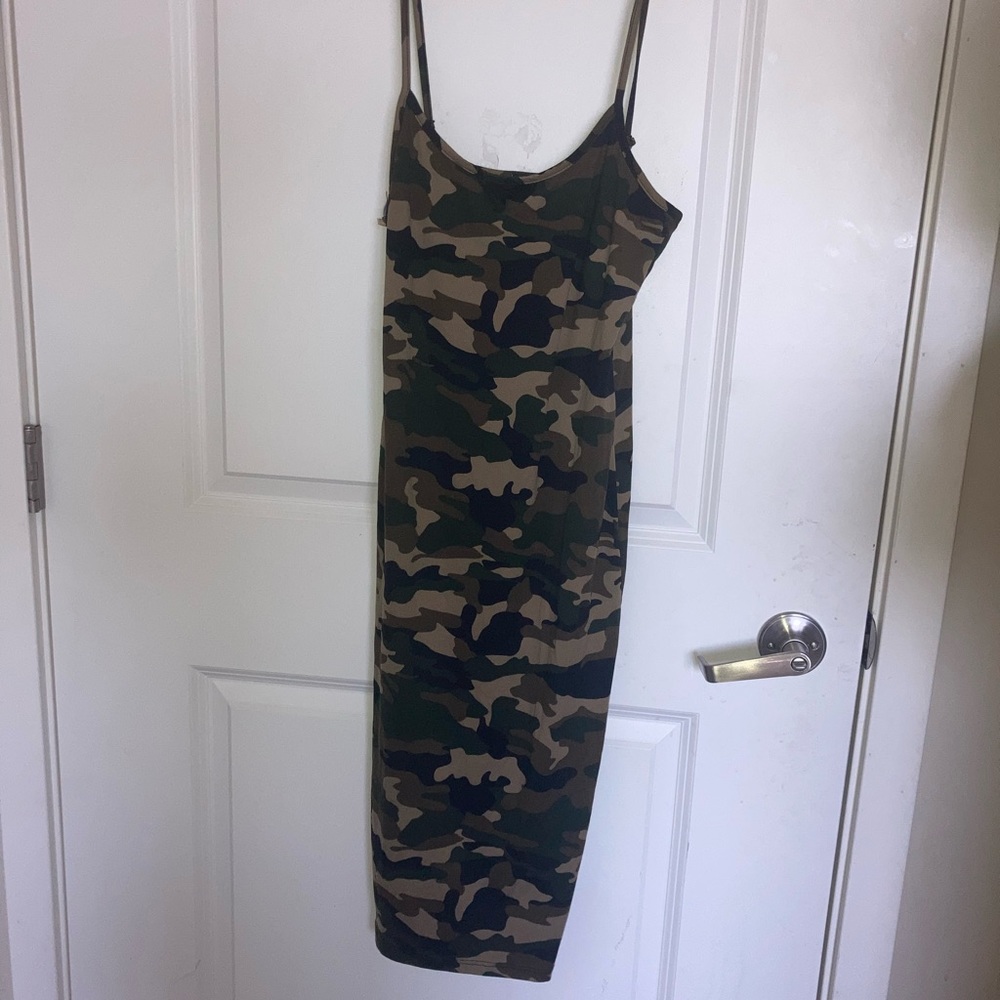 Fashion nova, camo, summer dress